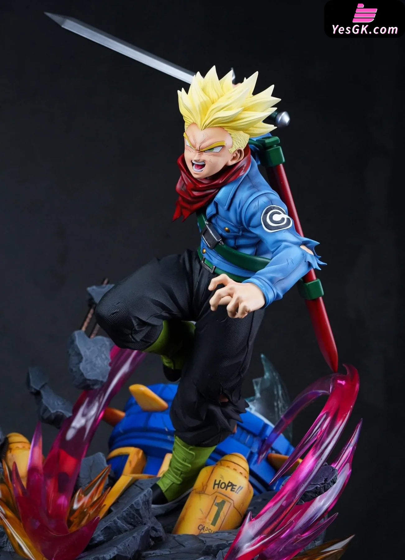 DRAGON BALL Z - Future Trunks Sculpture New 11 Anime Figure