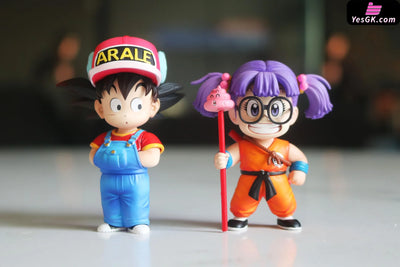 Dragon Ball God and God 3 Arale & Son Goku GK Statue - League Studio [Pre-Order] Dragon Ball