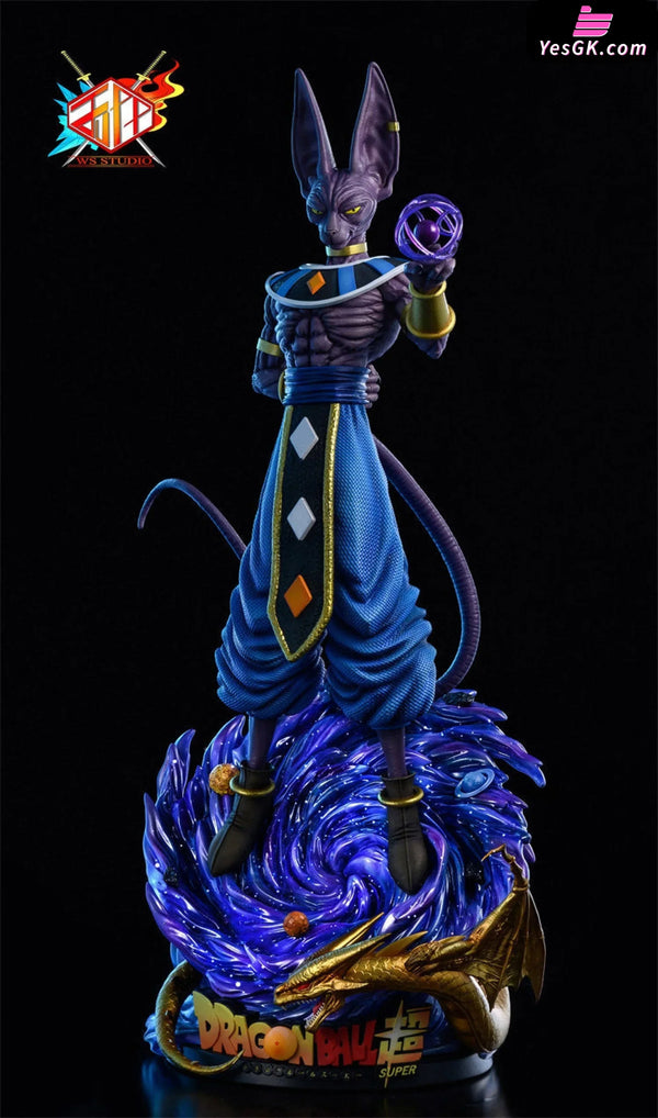 Dragon Ball God Of Destruction Universe Beerus Resin Statue - Ws Studio [Pre-Order Closed] Full