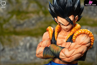 Dragon Ball Gogeta Resin Statue - Break Studio [Pre - Order] Deposit / B(Black Hair)