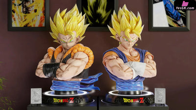 Dragon ball Gogeta & Vegito 1/1 Bust Statue - KD Collectibles Studio [In-Stock] - Full Payment / Both - Dragon Ball