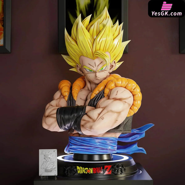 Dragon ball Gogeta & Vegito 1/1 Bust Statue - KD Collectibles Studio [In-Stock] - Full Payment / Gogeta - Dragon Ball