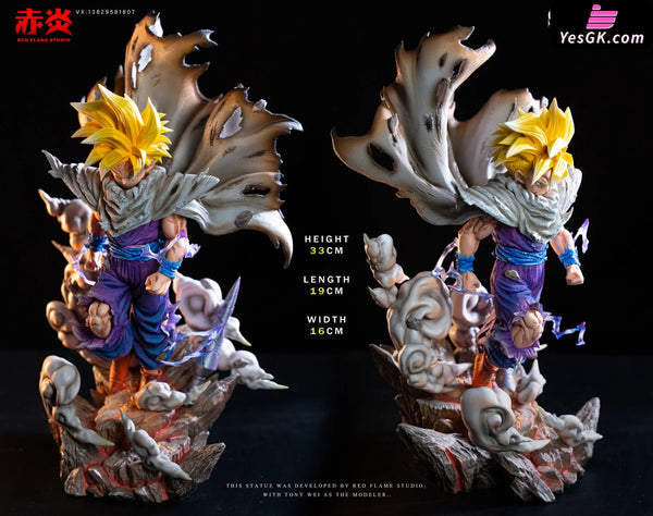 Dragon Ball Gohan 1/6 GK Statue - RED FLAME Studio [In-Stock] - Full Payment - DragonBall