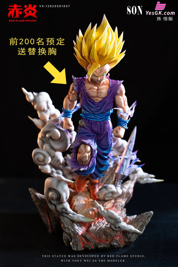 Dragon Ball Gohan 1/6 GK Statue - RED FLAME Studio [In-Stock] - Full Payment - DragonBall