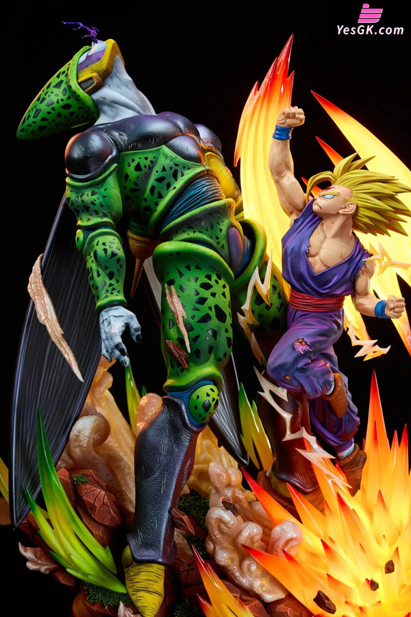 Dragon Ball Gohan VS Cell 1/4 GK Statue - KD Collectibles Studio [In-Stock] - DragonBall