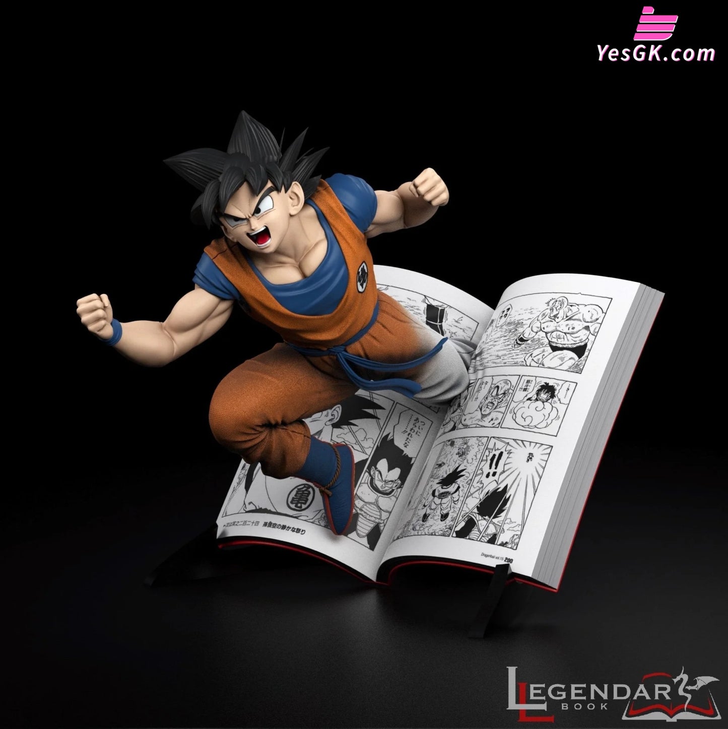 Dragon Ball Goku (Life Size Book) Statue - Legendary Book Studio [In-Stock]