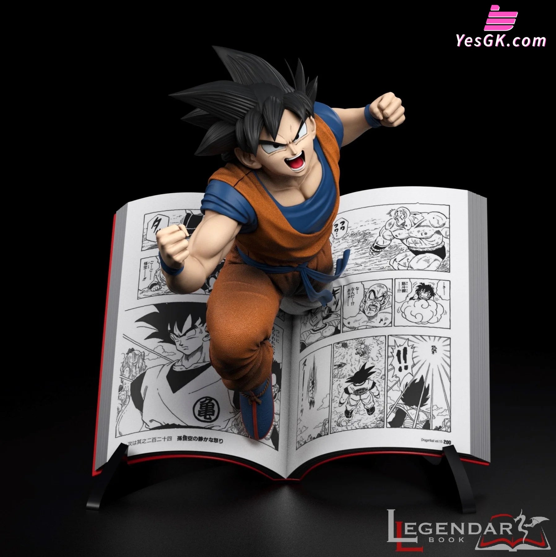 Dragon Ball Goku (Life Size Book) Statue - Legendary Book Studio [In-Stock] Full Payment / 1/6 Scale