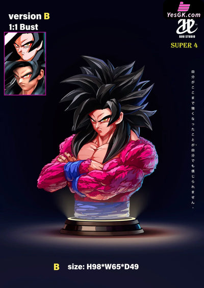 Dragon Ball Goku SSJ4 Bust GK Statue - BUU Studio [Pre-Order] Deposit / A Version Dragon Ball