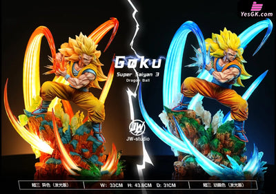 Dragon Ball Goku Super Saiyan 3 Kamehameha Statue - JW Studio [Pre-Order] - DragonBall