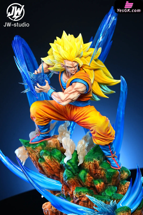 Dragon Ball Goku Super Saiyan 3 Kamehameha Statue - JW Studio [Pre-Order] - DragonBall