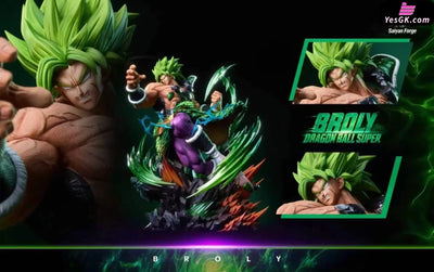Dragon Ball Goku Ultra Instinct & Broly Statue - Saiyan Forge Studio