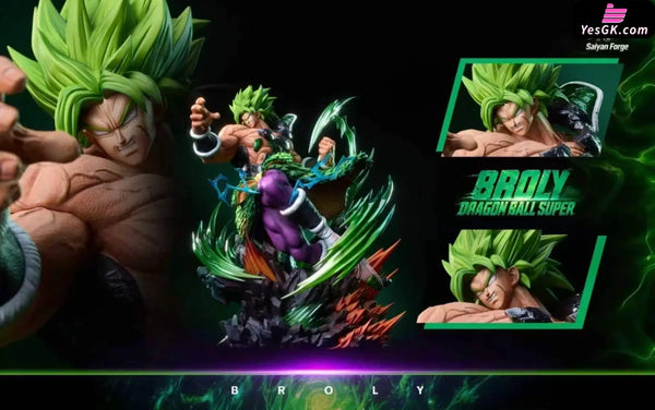 Dragon Ball Goku Ultra Instinct & Broly Statue - Saiyan Forge Studio