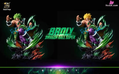 Dragon Ball Goku Ultra Instinct & Broly Statue - Saiyan Forge Studio
