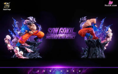Dragon Ball Goku Ultra Instinct & Broly Statue - Saiyan Forge Studio