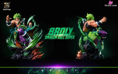 Dragon Ball Goku Ultra Instinct & Broly Statue - Saiyan Forge Studio