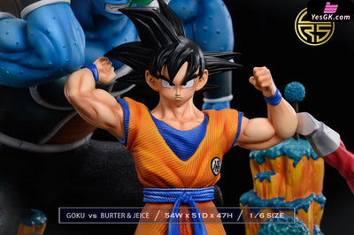 Dragon Ball Goku Vs Bart & Guise Statue - Crs Studio [Pre-Order]