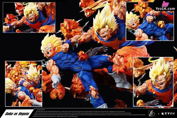 Dragon Ball Goku VS Vegeta Famous Scene GK Statue - Grand Design Studio [In-Stock] - DragonBall