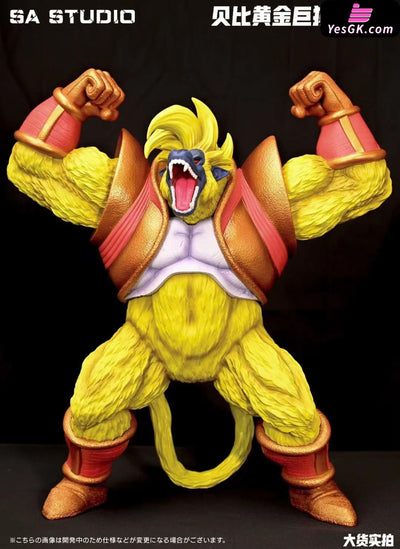 Dragon Ball Golden Great Ape Statue - Sa Studio [In Stock]