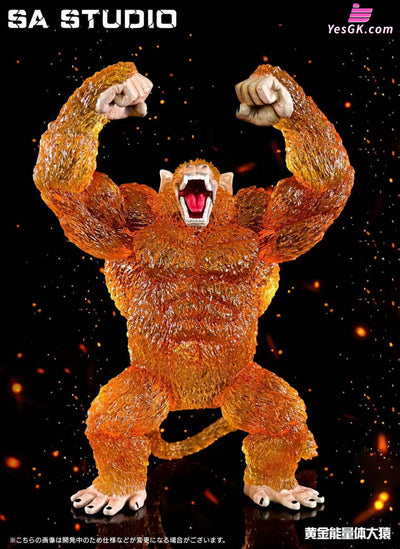 Dragon Ball Golden Great Ape Statue - Sa Studio [Pre-Order]