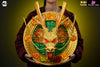 Dragon Ball Golden Shenlong 3D 3D Relief-carved Home Decor Wall-mounted Tableware GK Statue - WH Studio [In-Stock]