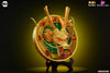 Dragon Ball Golden Shenlong 3D 3D Relief-carved Home Decor Wall-mounted Tableware GK Statue - WH Studio [In-Stock]