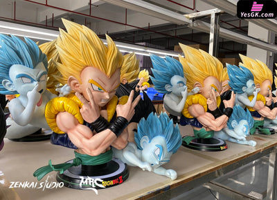 Dragon Ball Gotenks 1/1 Bust Statue - Zenkai Studio & MRC Studio [In-Stock] Dragon Ball