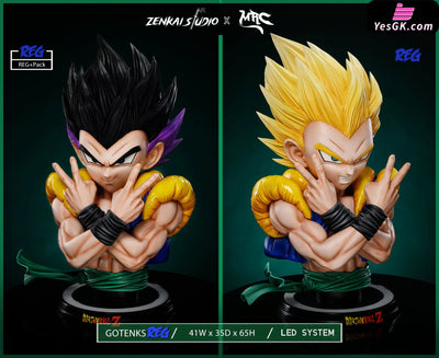 Dragon Ball Gotenks 1/1 Bust Statue - Zenkai Studio & Mrc [Pre-Order]