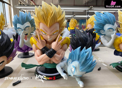 Dragon Ball Gotenks 1/1 Bust Statue - Zenkai Studio & MRC Studio [In-Stock] Dragon Ball