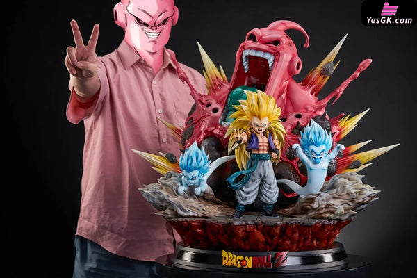 Dragon Ball Gotenks & Buu GK Statue - 2% Studio [In-Stock] - Dragon Ball