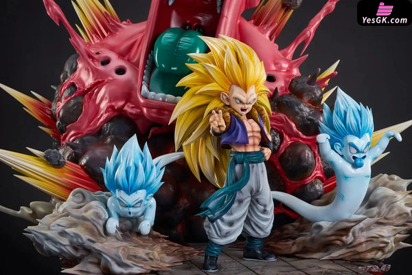 Dragon Ball Gotenks & Buu GK Statue - 2% Studio [In-Stock] - Dragon Ball