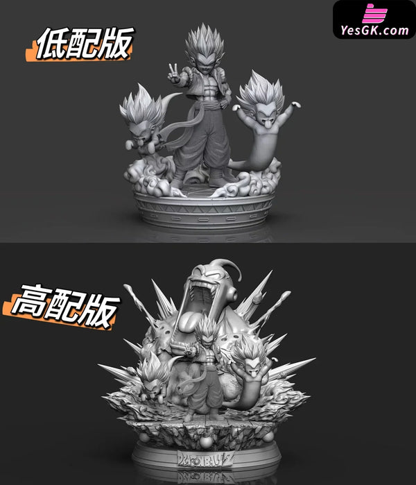 Dragon Ball Gotenks & Buu GK Statue - 2% Studio [In-Stock] - Dragon Ball