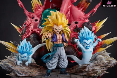 Dragon Ball Gotenks & Buu GK Statue - 2% Studio [In-Stock] - Full Payment / Deluxe Edition / 1/4 Scale - Dragon Ball
