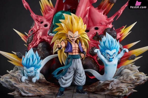Dragon Ball Gotenks & Buu GK Statue - 2% Studio [In-Stock] - Full Payment / Deluxe Edition / 1/4 Scale - Dragon Ball