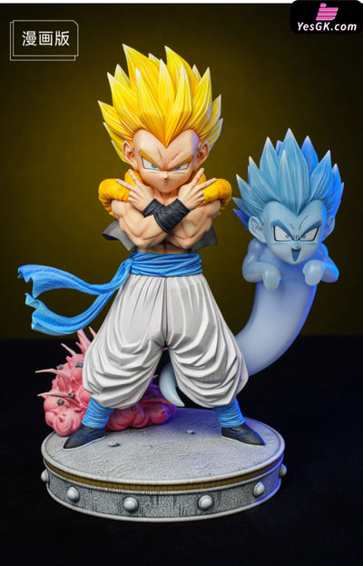 Dragon Ball Gotenks Statue - Clouds Studio [Pre-Order] Deposit / 1/4 Scale Super Saiyan Manga