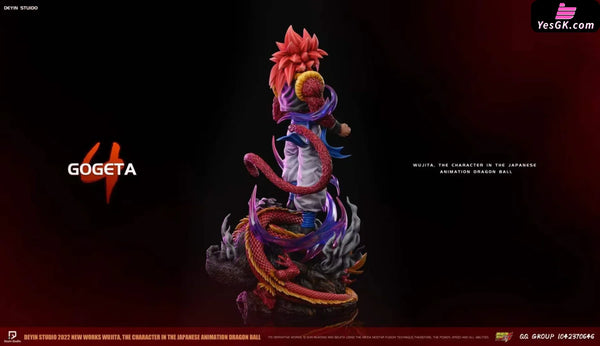 Dragon Ball Gt Super Four Gogeta Resin Statue - Deyin Studio [Pre-Order]