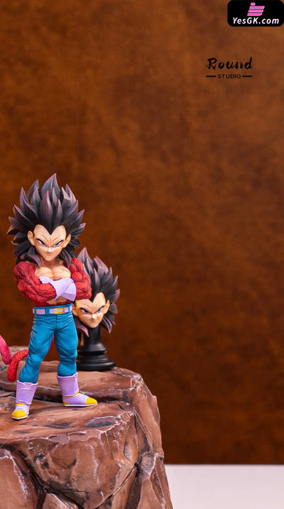 Dragon Ball GT Super Saiyan 4 Goku & Vegeta WCF GK Statue - Round Studio [Pre-Order] Dragon Ball