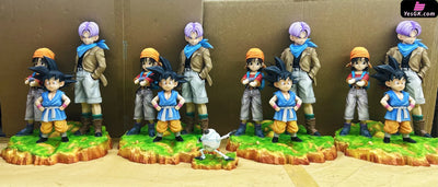 Dragon Ball GT trio Son Goku Pan Trunks GK Statue - Kylin Studio [In-Stock] Dragon Ball