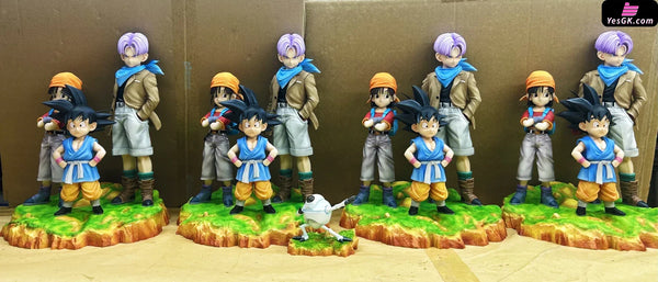Dragon Ball GT trio Son Goku Pan Trunks GK Statue - Kylin Studio [In-Stock] Dragon Ball