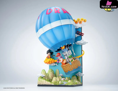 Dragon Ball Hot-Air Balloon Goku & Bulma & Oolong GK Statue - DB Studio [Pre-Order] Dragon Ball
