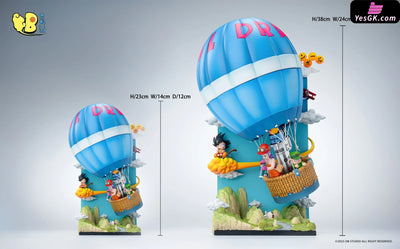 Dragon Ball Hot-Air Balloon Goku & Bulma & Oolong GK Statue - DB Studio [Pre-Order] Dragon Ball