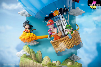 Dragon Ball Hot-Air Balloon Goku & Bulma & Oolong GK Statue - DB Studio [Pre-Order] Dragon Ball