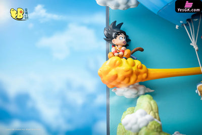 Dragon Ball Hot-Air Balloon Goku & Bulma & Oolong GK Statue - DB Studio [Pre-Order] Dragon Ball