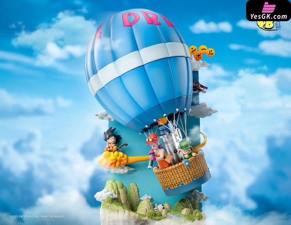 Dragon Ball Hot-Air Balloon Goku & Bulma & Oolong GK Statue - DB Studio [Pre-Order] Dragon Ball