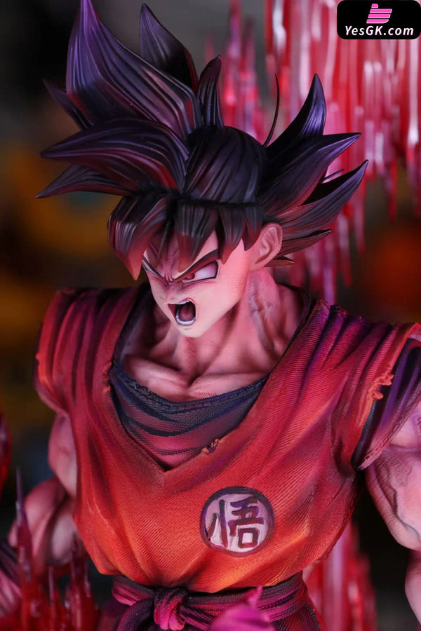 Dragon Ball Kaio-ken Goku 1/6 Scale GK Statue - YUN QI Studio [Pre-Order] - Dragon Ball