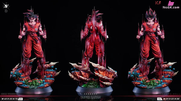 Dragon Ball Kaioken Son Goku GK Statue - Xu Jie Studio [In-Stock] - DragonBall
