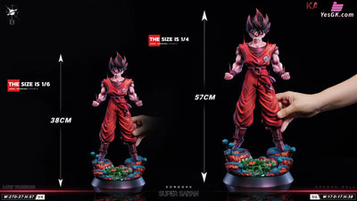 Dragon Ball Kaioken Son Goku GK Statue - Xu Jie Studio [In-Stock] - Full Payment / 1/6 Scale / Standard Edition