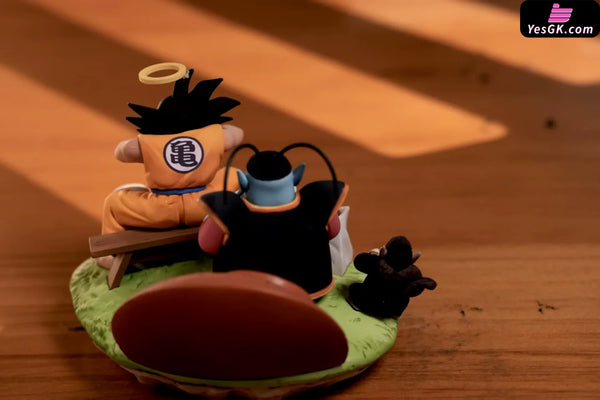 Dragon Ball King Kai Planet Eating GK Statue - SENZUBEAN Studio [In-Stock] - Full Payment - DragonBall
