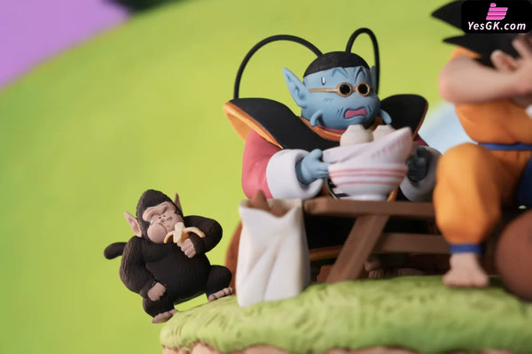 Dragon Ball King Kai Planet Eating GK Statue - SENZUBEAN Studio [In-Stock] - Full Payment - DragonBall