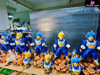 Dragon Ball Large scale #7 Super Saiyan God Vegeta Resin Statue - TZT Studio [In-Stock] Dragon Ball