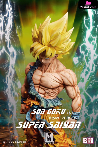 Dragon Ball Legendary Super Saiyan Son Goku Gk Statue - Man Studio [Pre-Order]